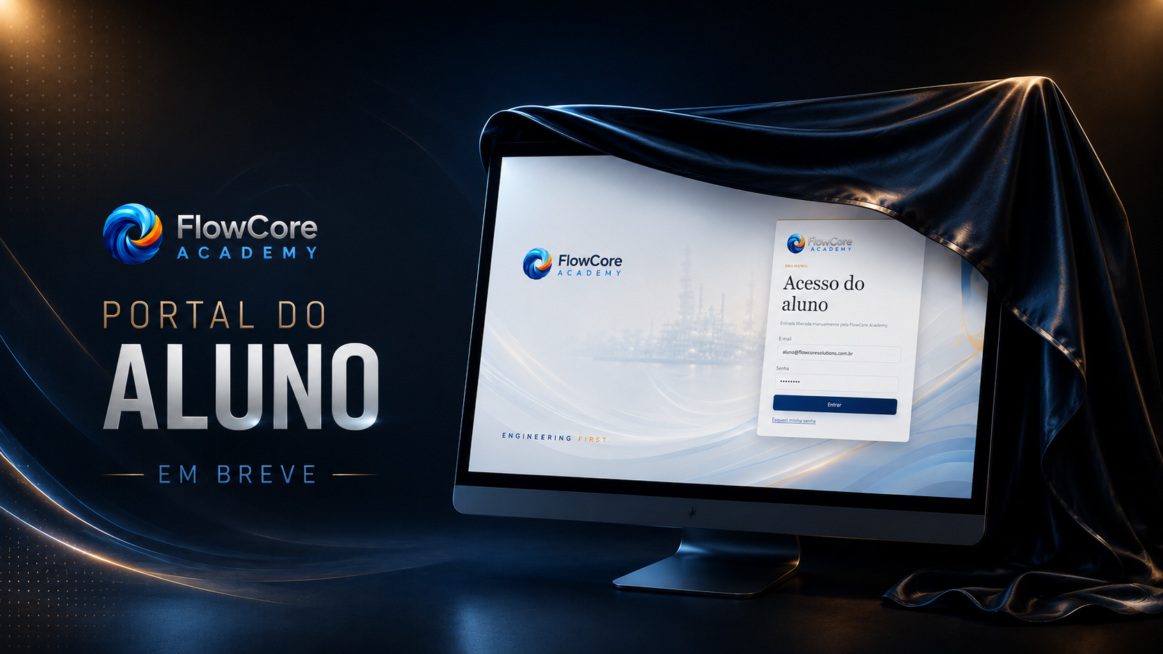 Portal do aluno The Standard da FlowCore Academy
